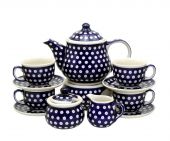 Coffee,Tea set - Polish pottery