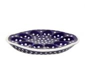 Plate for eggs - Polish pottery