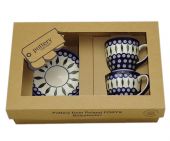 Set of caps - Polish pottery