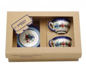 Set of caps - Polish pottery