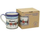 cup in a box - Polish pottery