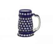 Beer mug - Polish pottery