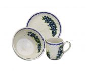 Set for breakfast - Polish pottery