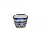 Cover for a flower pot - Polish pottery
