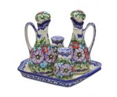 Set for seasonings - Polish pottery