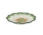 Plate for eggs - Polish pottery