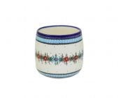 Cover for a flower pot - Polish pottery