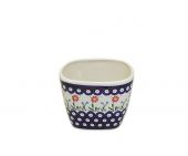Cover for a flower pot - Polish pottery