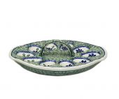 Plate for eggs - Polish pottery