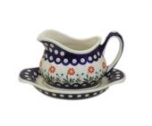 Gravy boat - Polish pottery